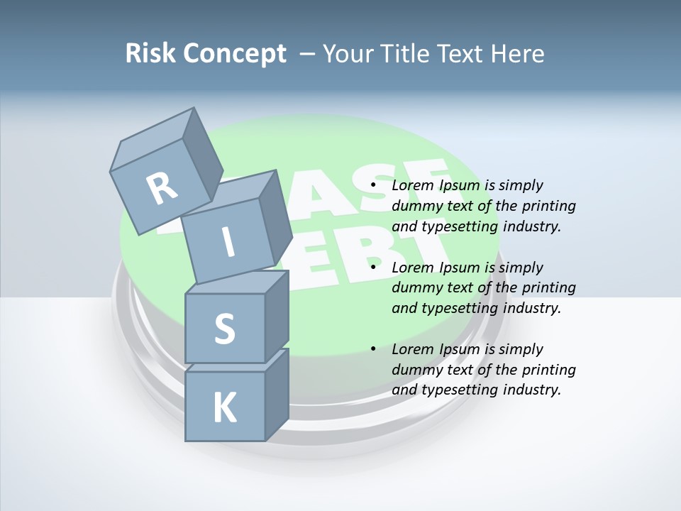 Adviser Economy Green PowerPoint Template