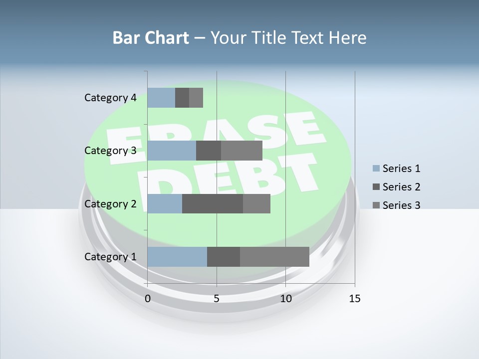 Adviser Economy Green PowerPoint Template