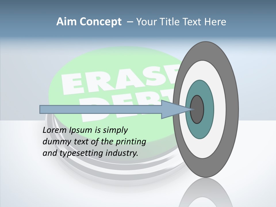 Adviser Economy Green PowerPoint Template