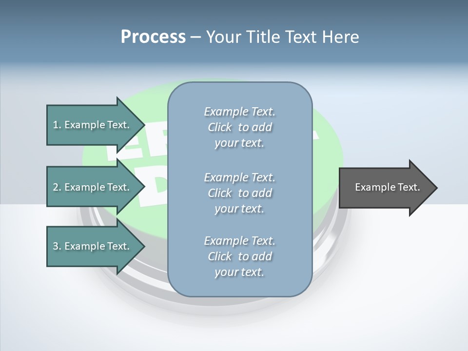 Adviser Economy Green PowerPoint Template