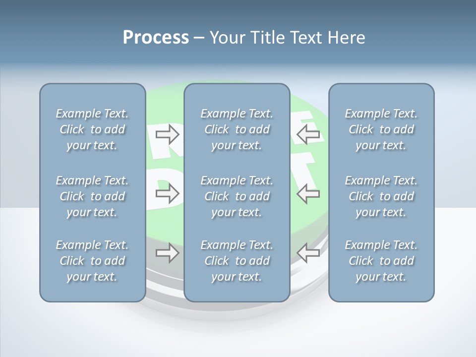 Adviser Economy Green PowerPoint Template