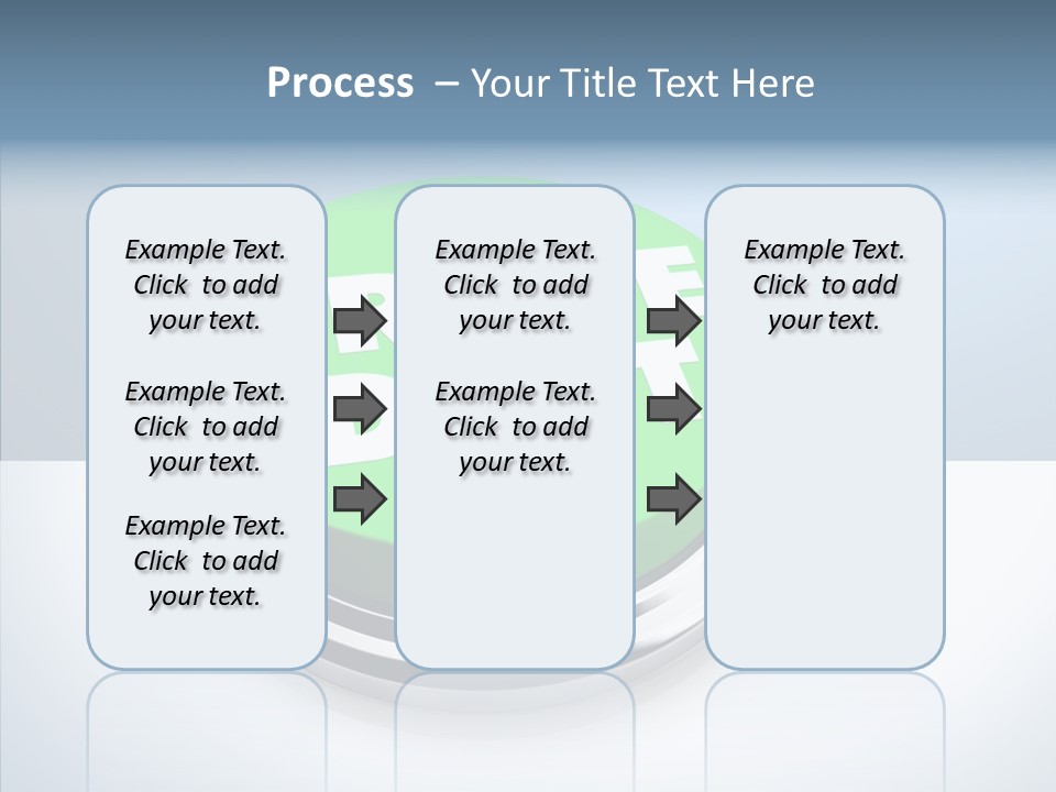 Adviser Economy Green PowerPoint Template