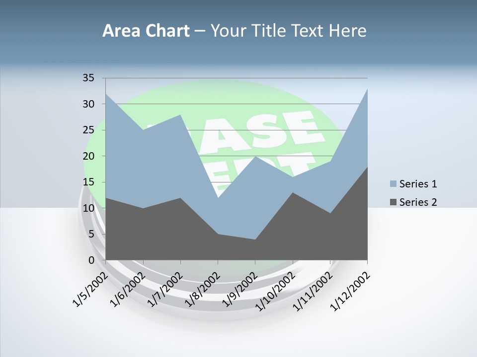 Adviser Economy Green PowerPoint Template