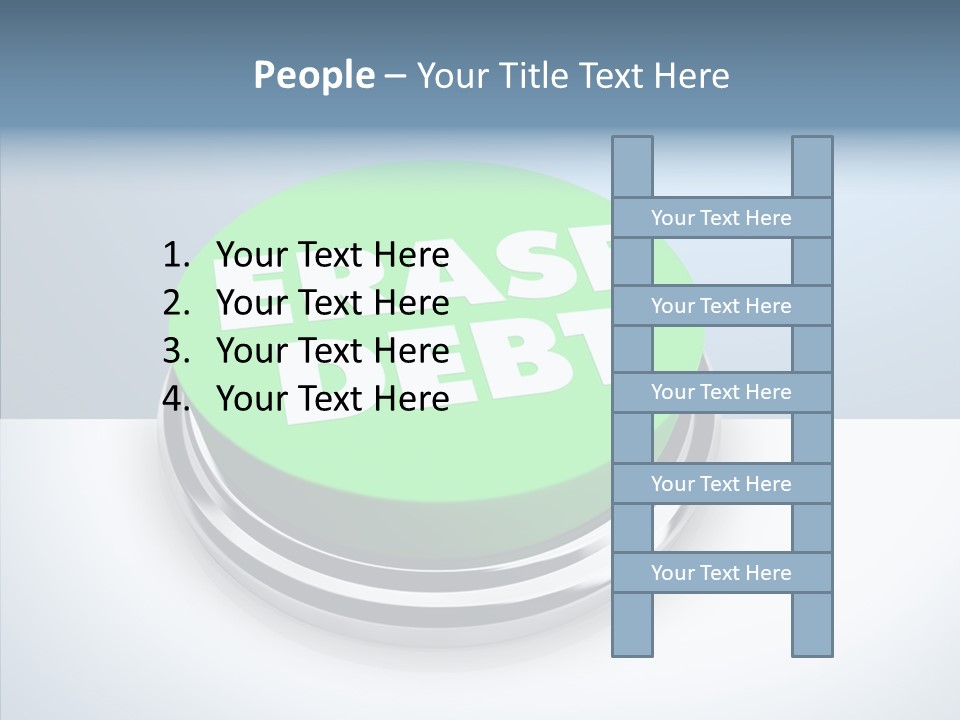 Adviser Economy Green PowerPoint Template