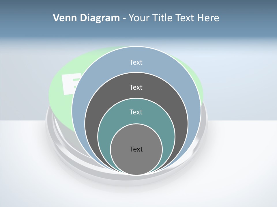 Adviser Economy Green PowerPoint Template
