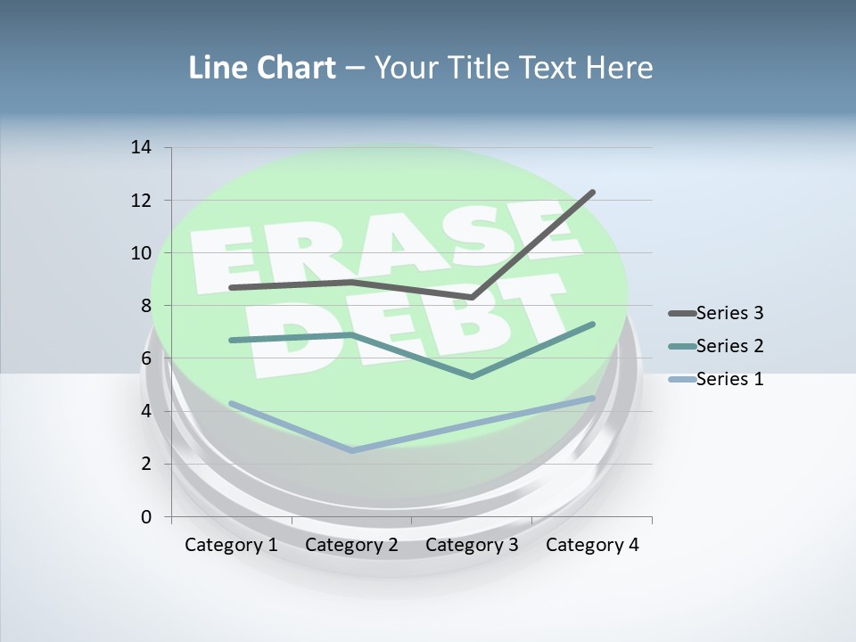 Adviser Economy Green PowerPoint Template