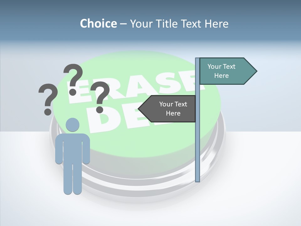 Adviser Economy Green PowerPoint Template
