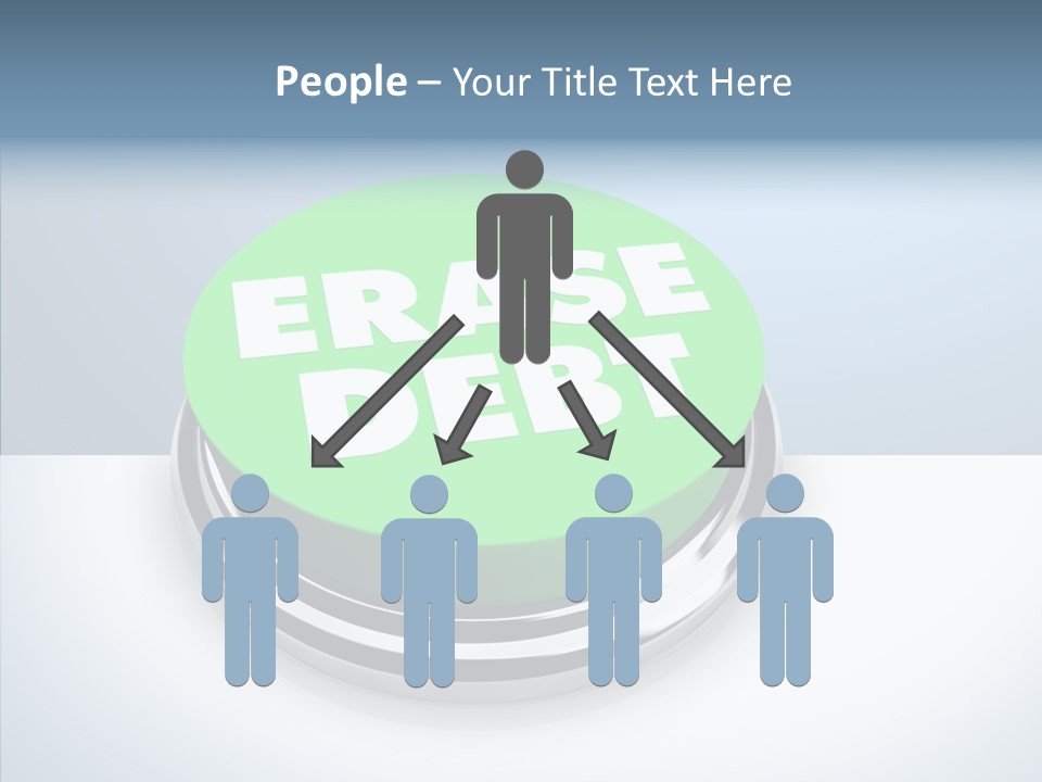 Adviser Economy Green PowerPoint Template