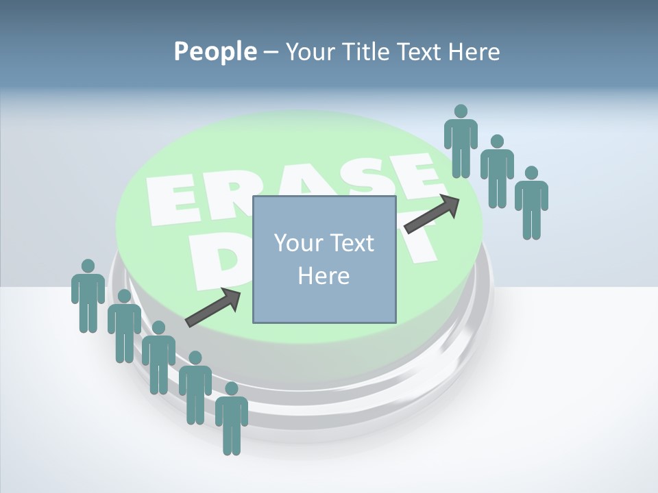 Adviser Economy Green PowerPoint Template