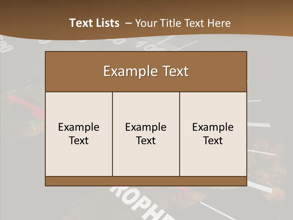Board Management Di Cu Ion PowerPoint Template