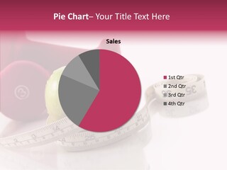 Colorful Measuring Diet PowerPoint Template