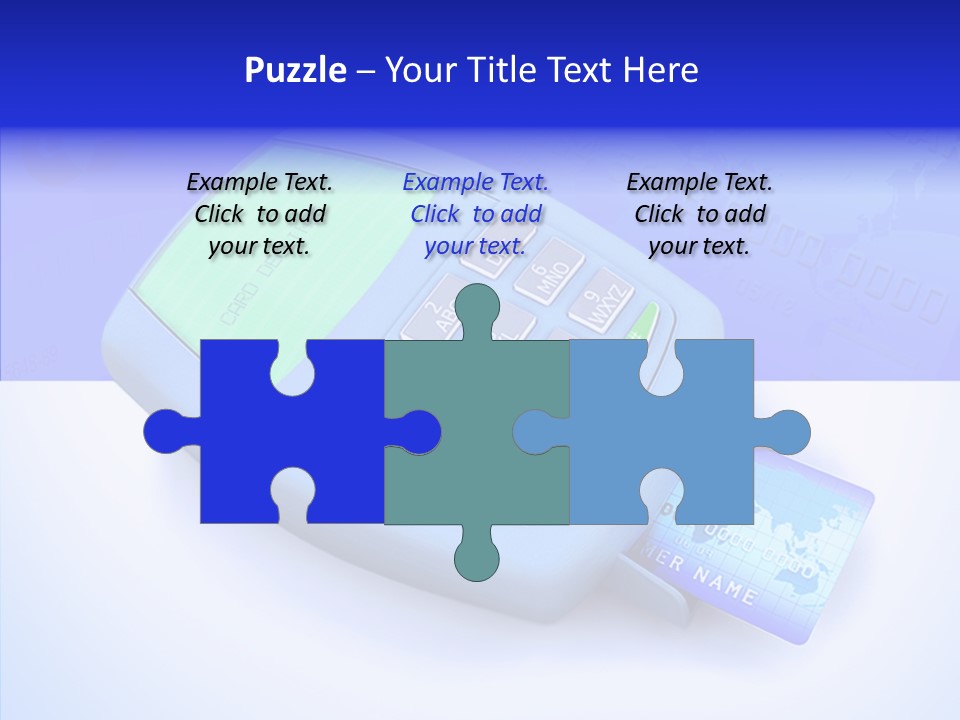 Consumer Money Businessman PowerPoint Template