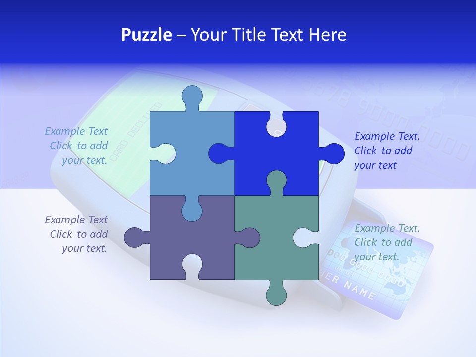 Consumer Money Businessman PowerPoint Template