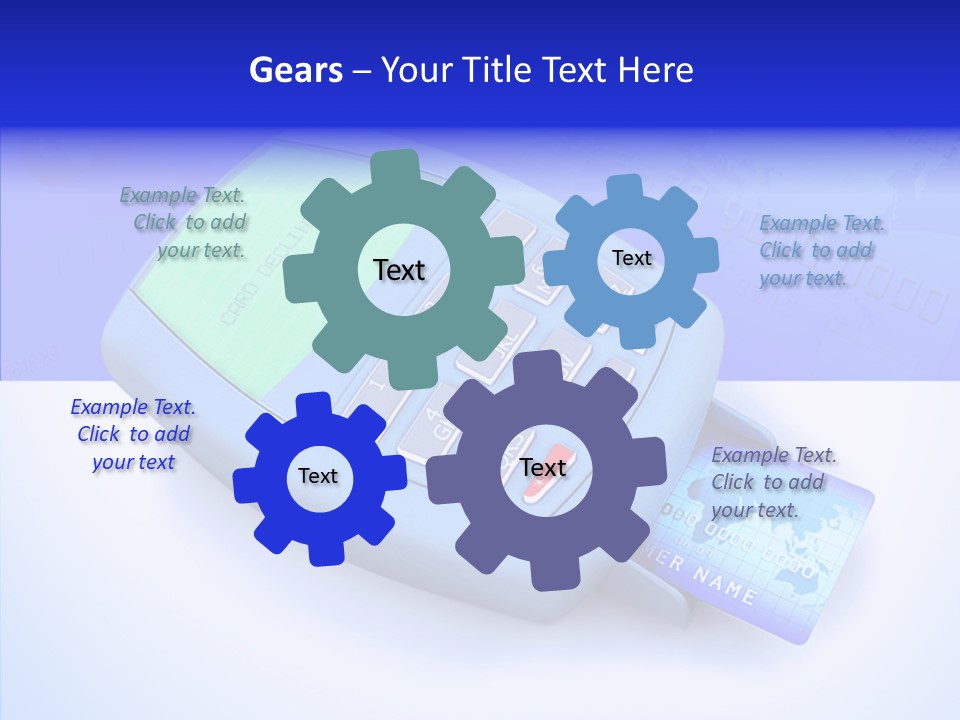 Consumer Money Businessman PowerPoint Template