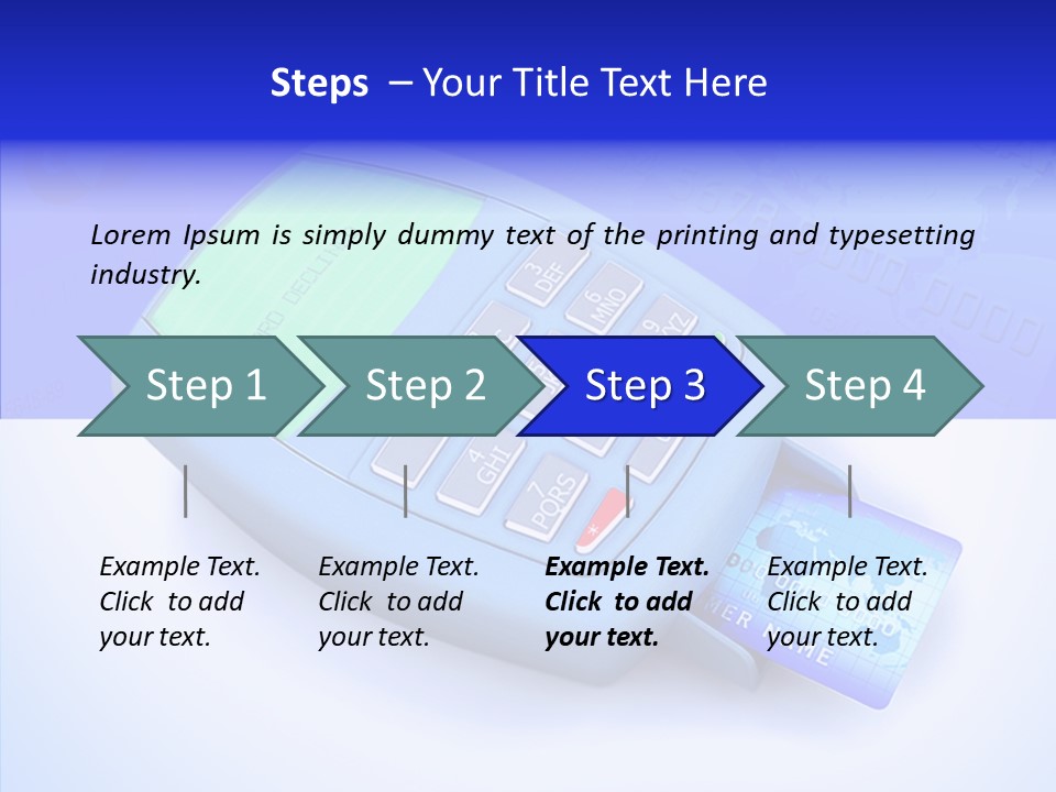 Consumer Money Businessman PowerPoint Template