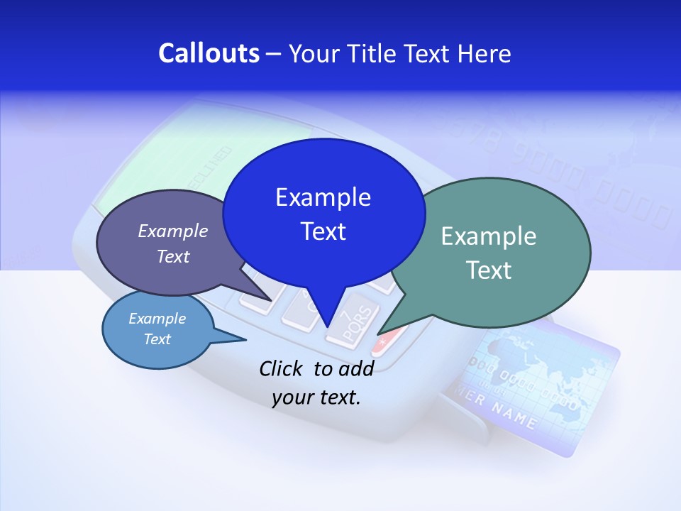 Consumer Money Businessman PowerPoint Template