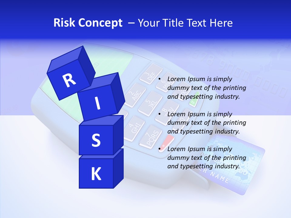 Consumer Money Businessman PowerPoint Template