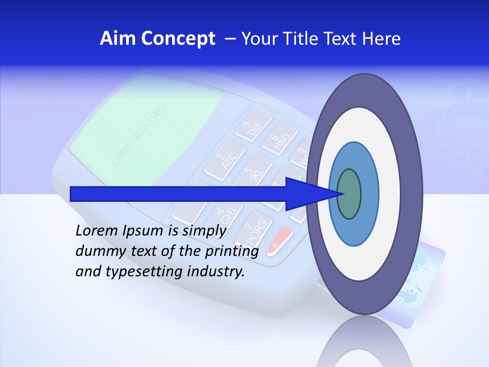 Consumer Money Businessman PowerPoint Template