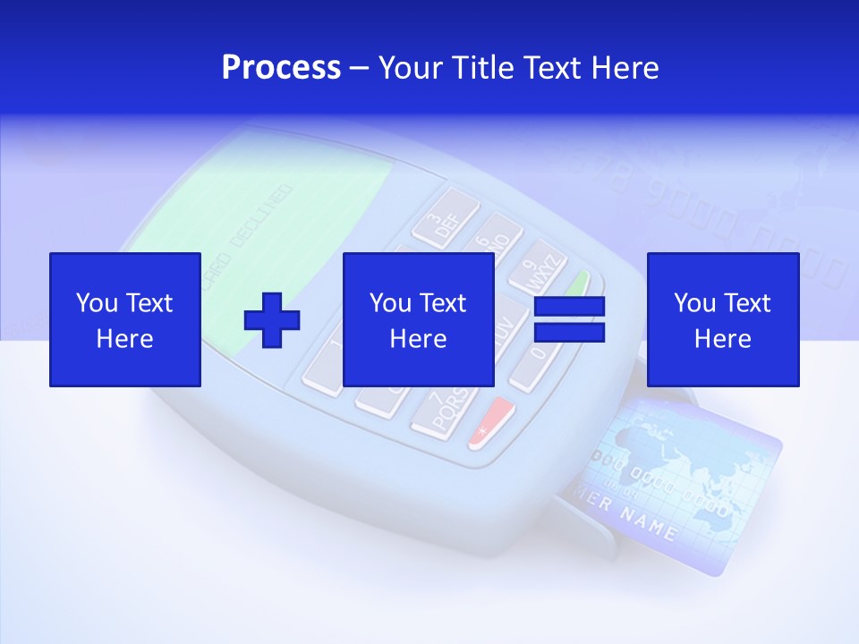 Consumer Money Businessman PowerPoint Template
