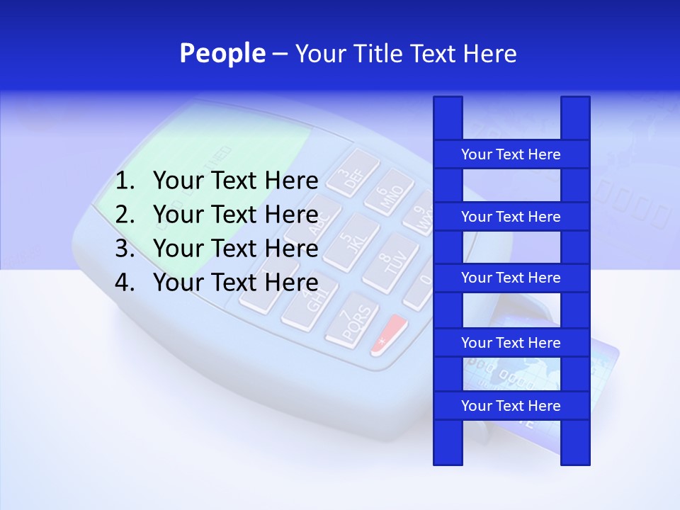 Consumer Money Businessman PowerPoint Template