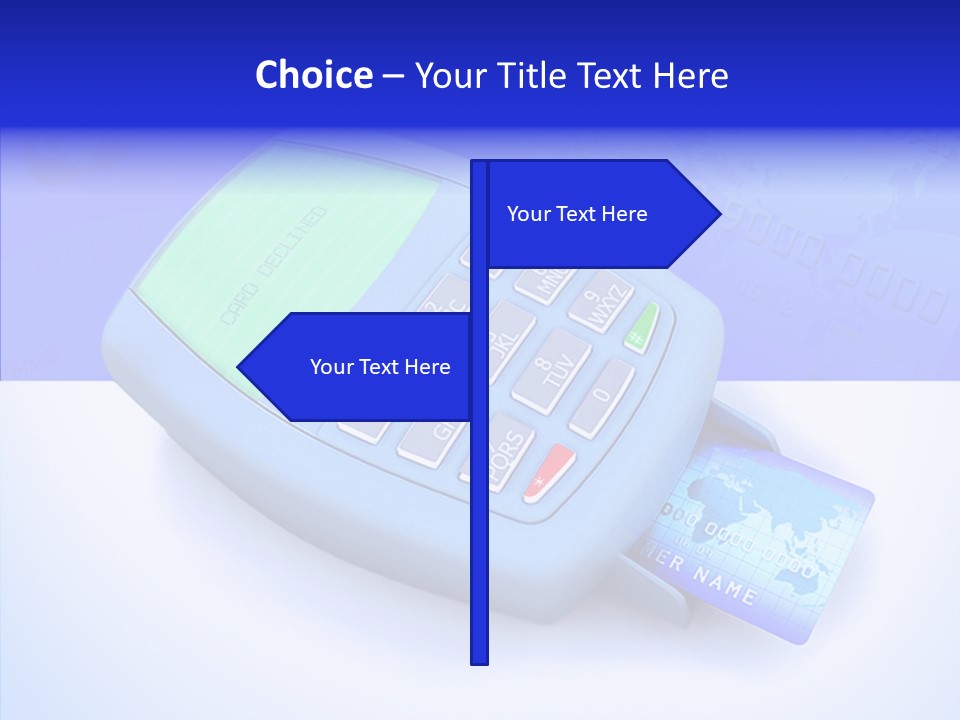 Consumer Money Businessman PowerPoint Template
