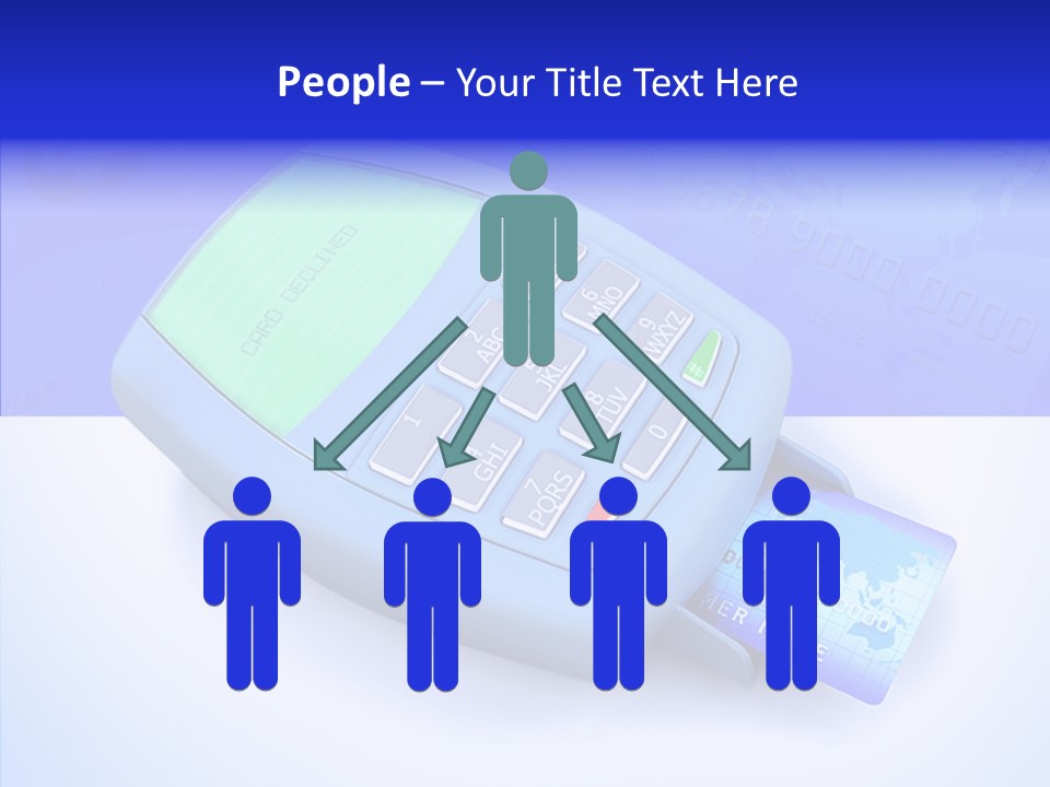 Consumer Money Businessman PowerPoint Template