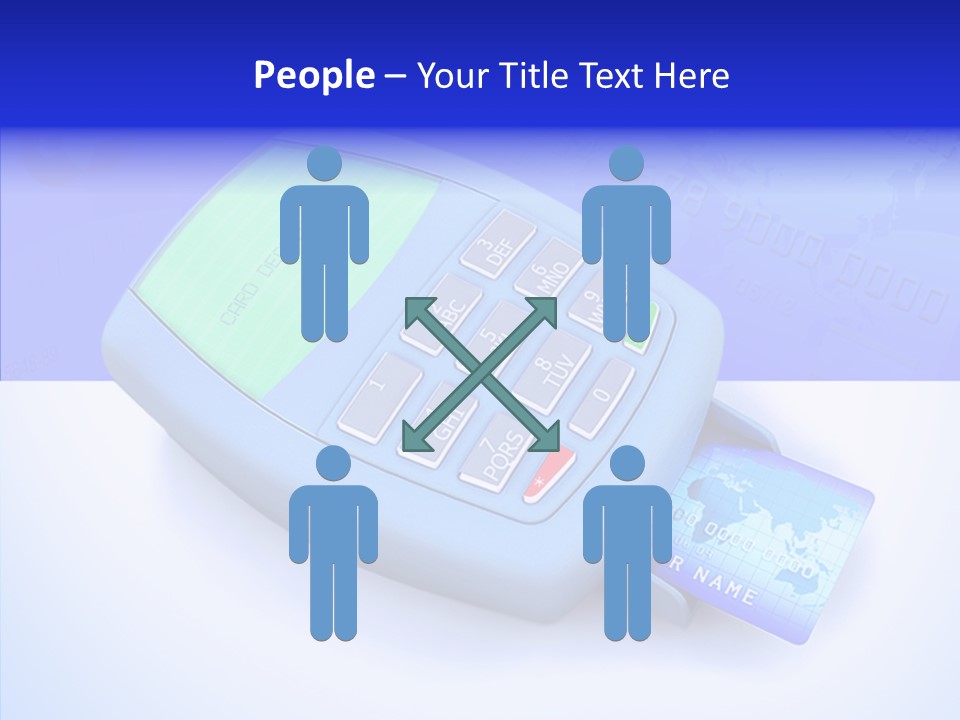 Consumer Money Businessman PowerPoint Template