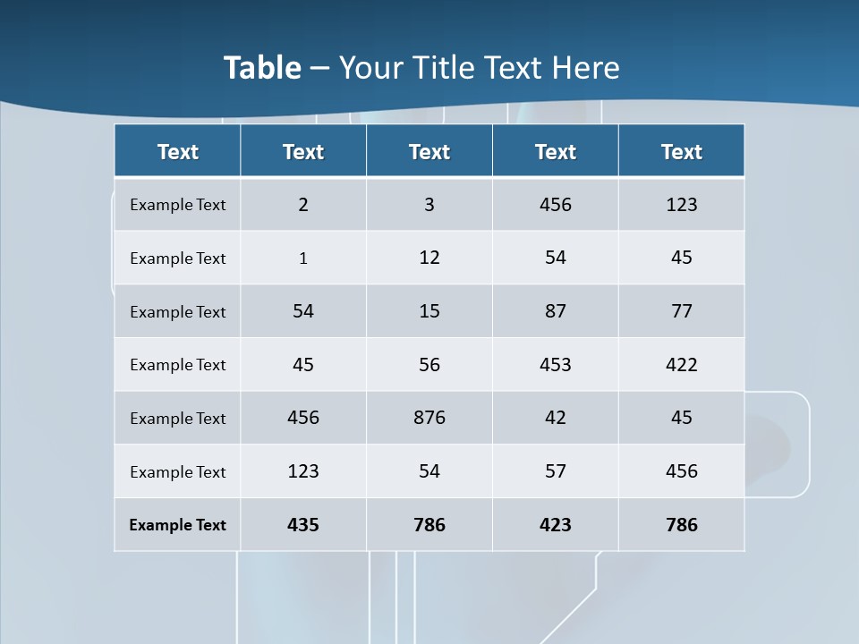 Science Security Identification PowerPoint Template