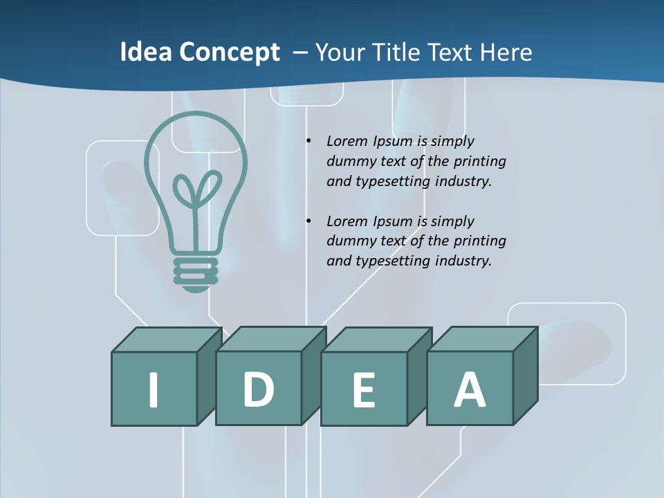 Science Security Identification PowerPoint Template