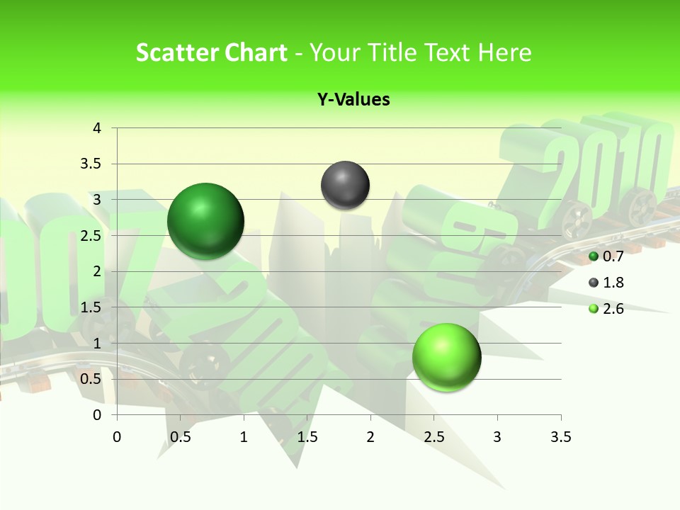 Rail Break Wreckage PowerPoint Template