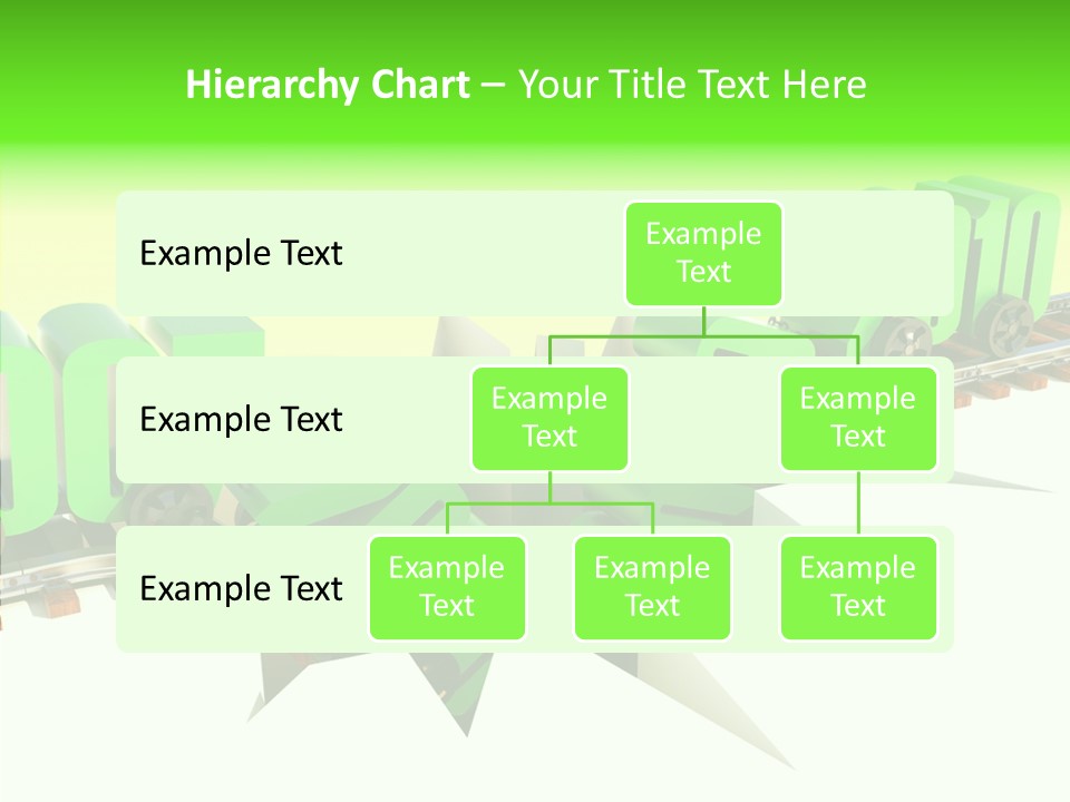 Rail Break Wreckage PowerPoint Template