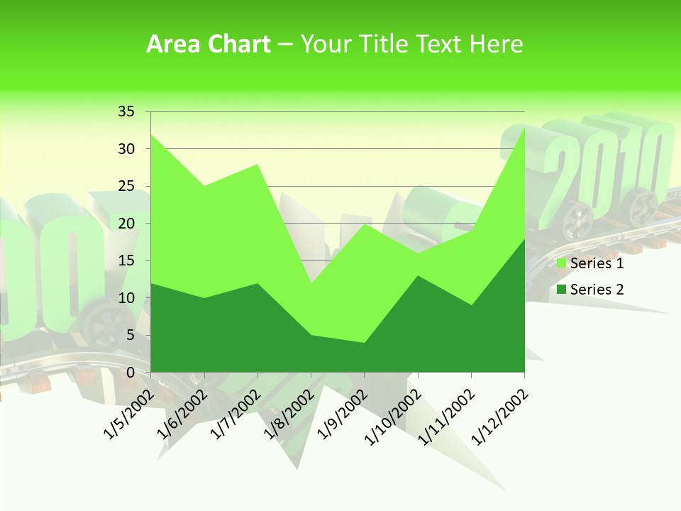 Rail Break Wreckage PowerPoint Template