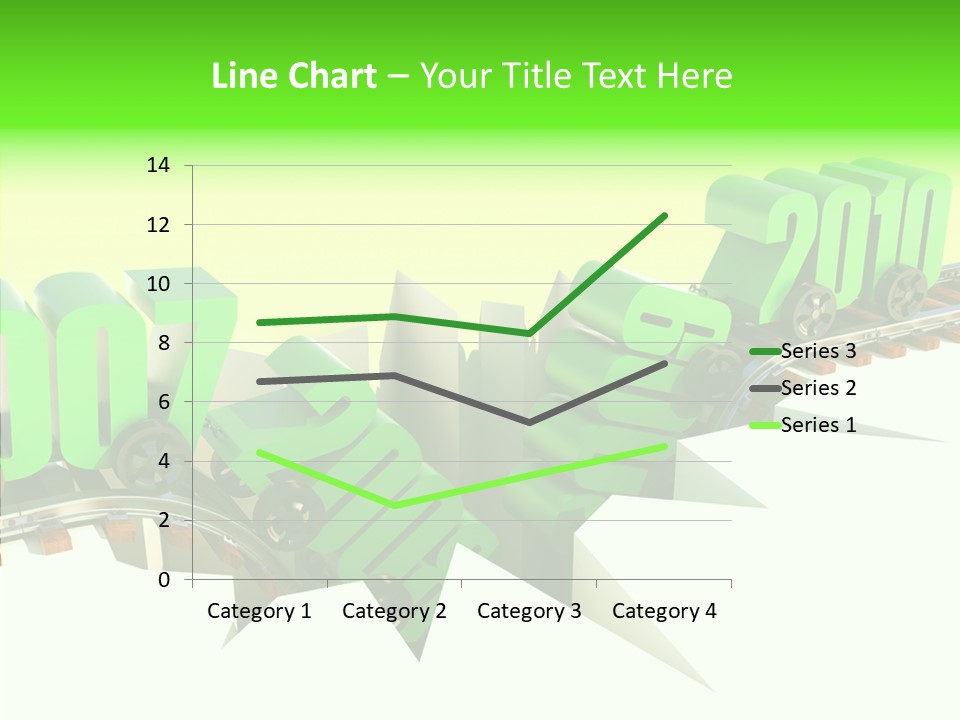 Rail Break Wreckage PowerPoint Template