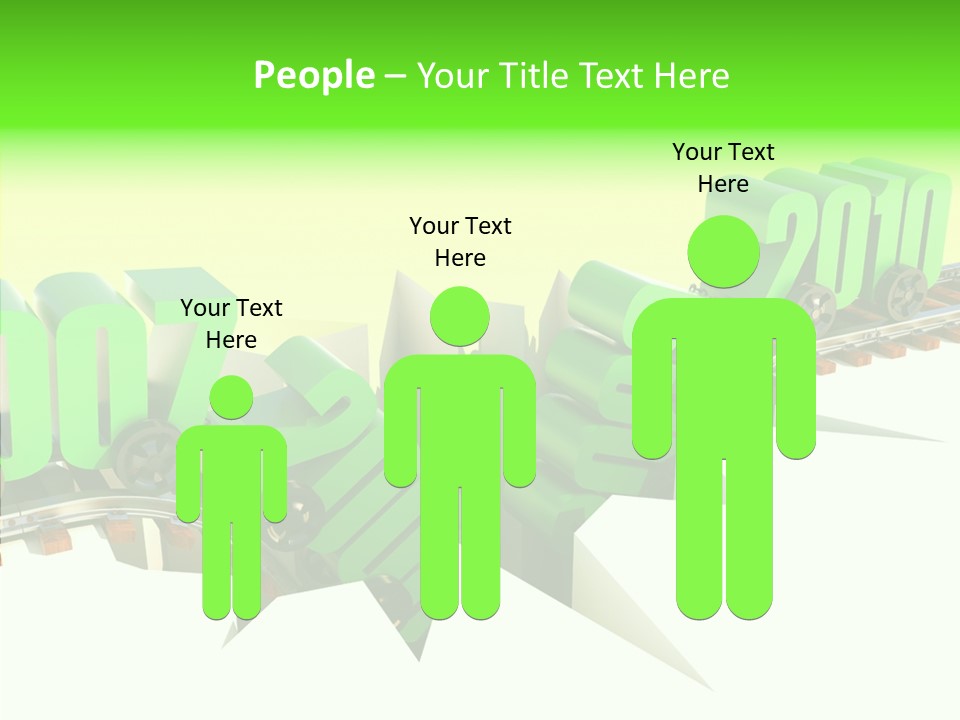Rail Break Wreckage PowerPoint Template