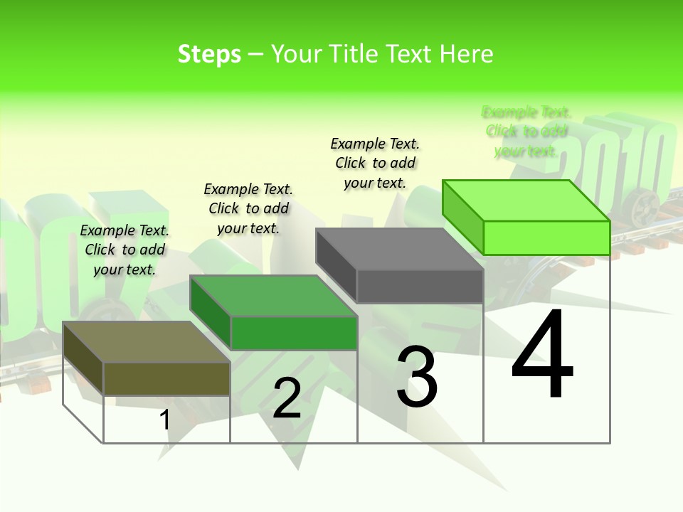 Rail Break Wreckage PowerPoint Template