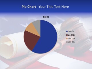 Crime Gavel Tribunal PowerPoint Template