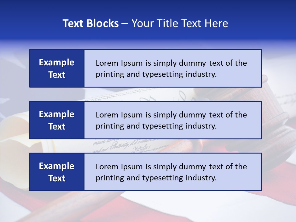 Crime Gavel Tribunal PowerPoint Template