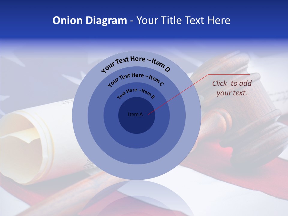 Crime Gavel Tribunal PowerPoint Template