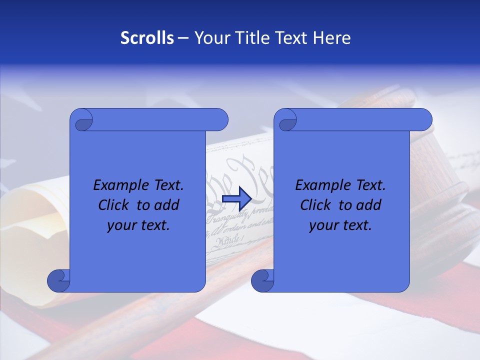 Crime Gavel Tribunal PowerPoint Template