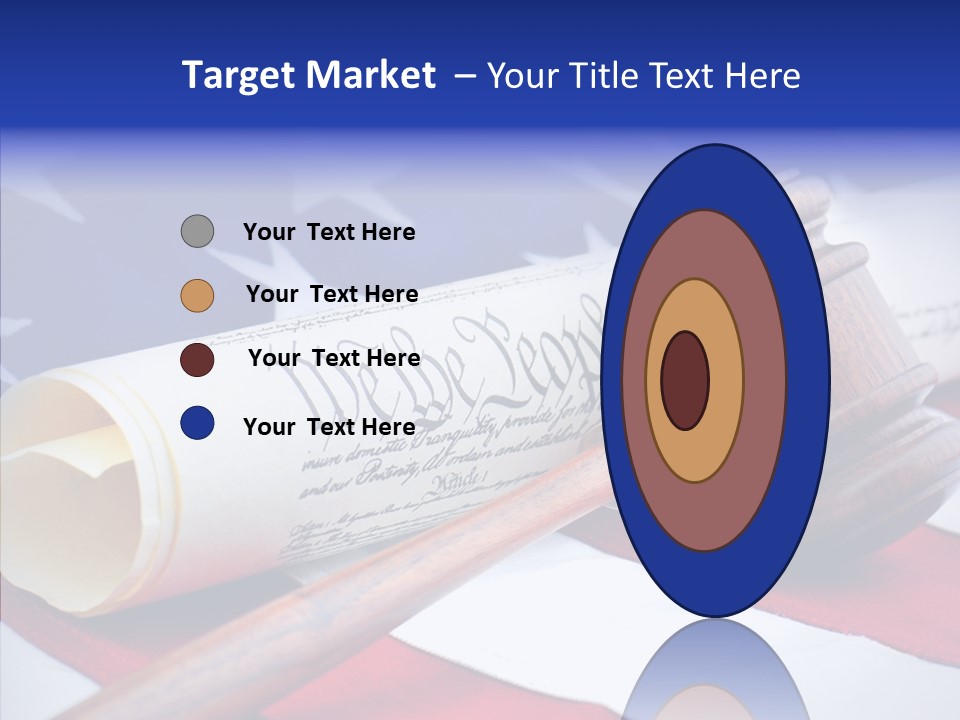 Crime Gavel Tribunal PowerPoint Template