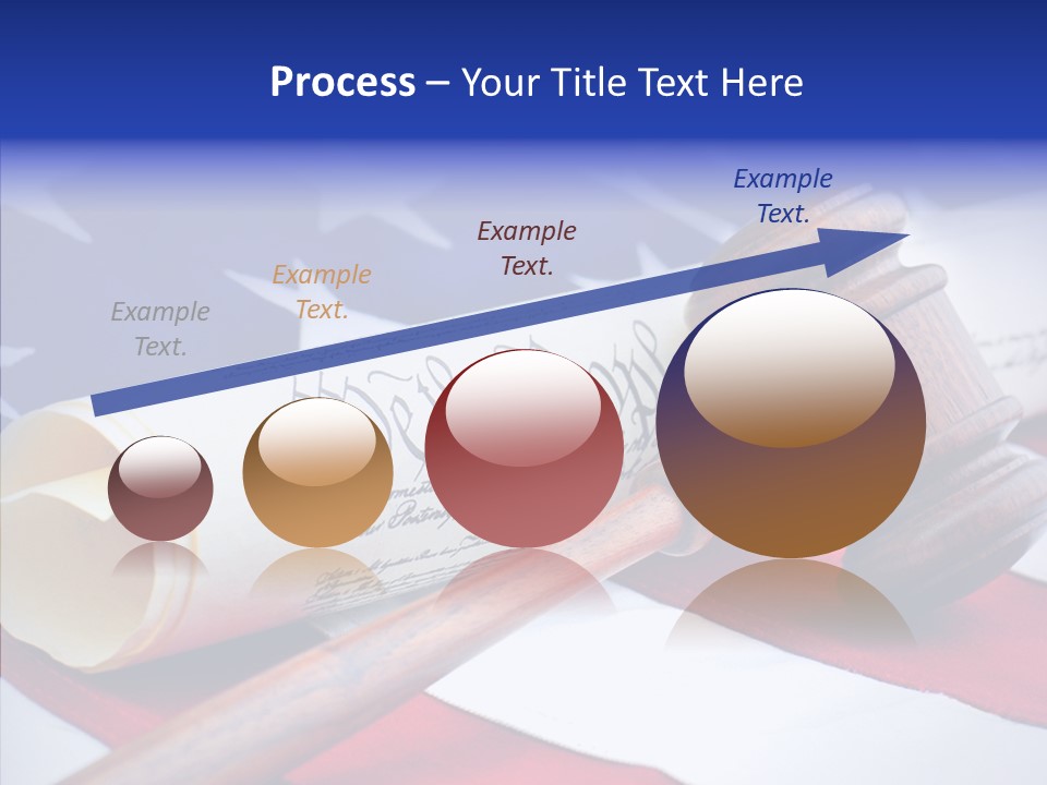 Crime Gavel Tribunal PowerPoint Template