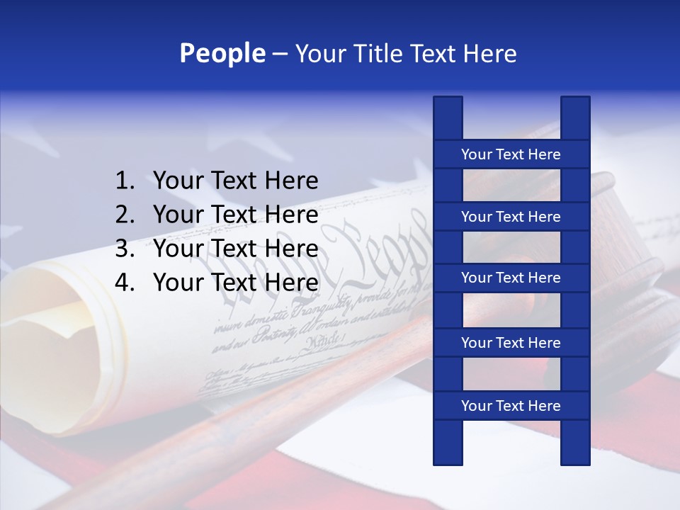 Crime Gavel Tribunal PowerPoint Template