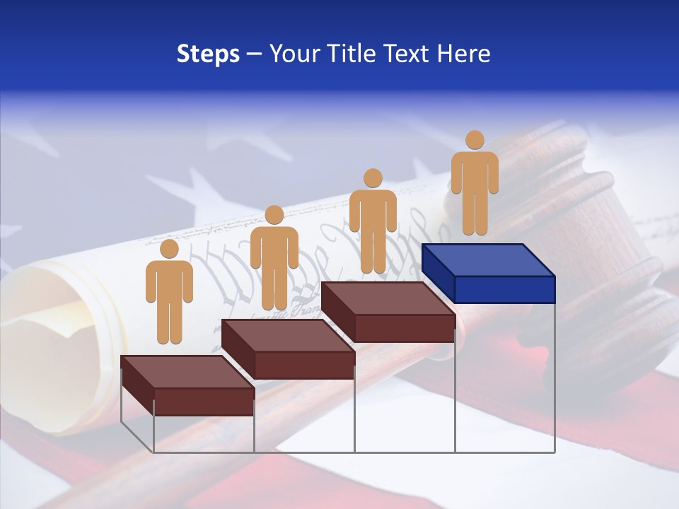 Crime Gavel Tribunal PowerPoint Template