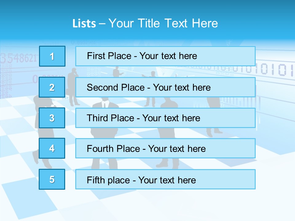 Profe Ional People Character PowerPoint Template