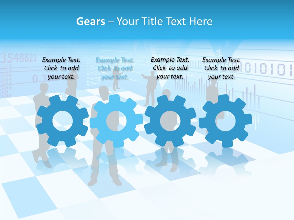 Profe Ional People Character PowerPoint Template