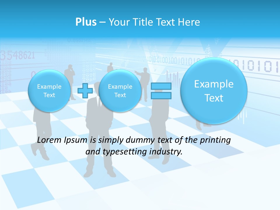 Profe Ional People Character PowerPoint Template