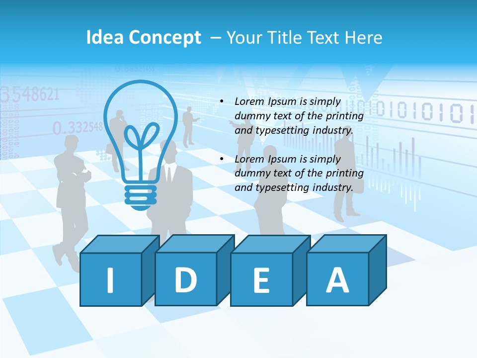 Profe Ional People Character PowerPoint Template