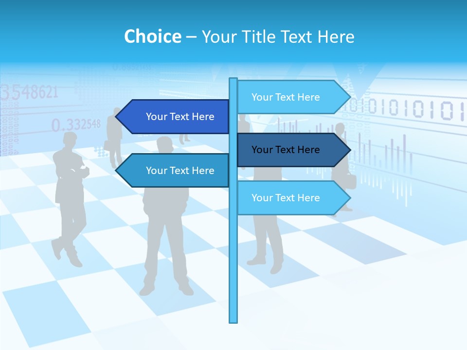 Profe Ional People Character PowerPoint Template