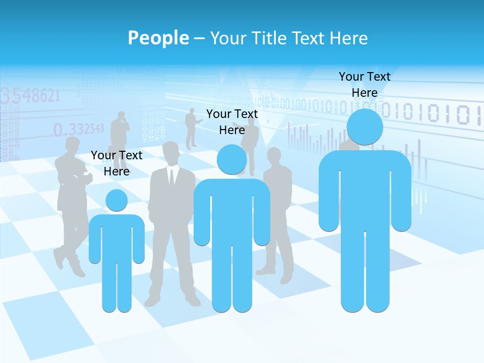 Profe Ional People Character PowerPoint Template