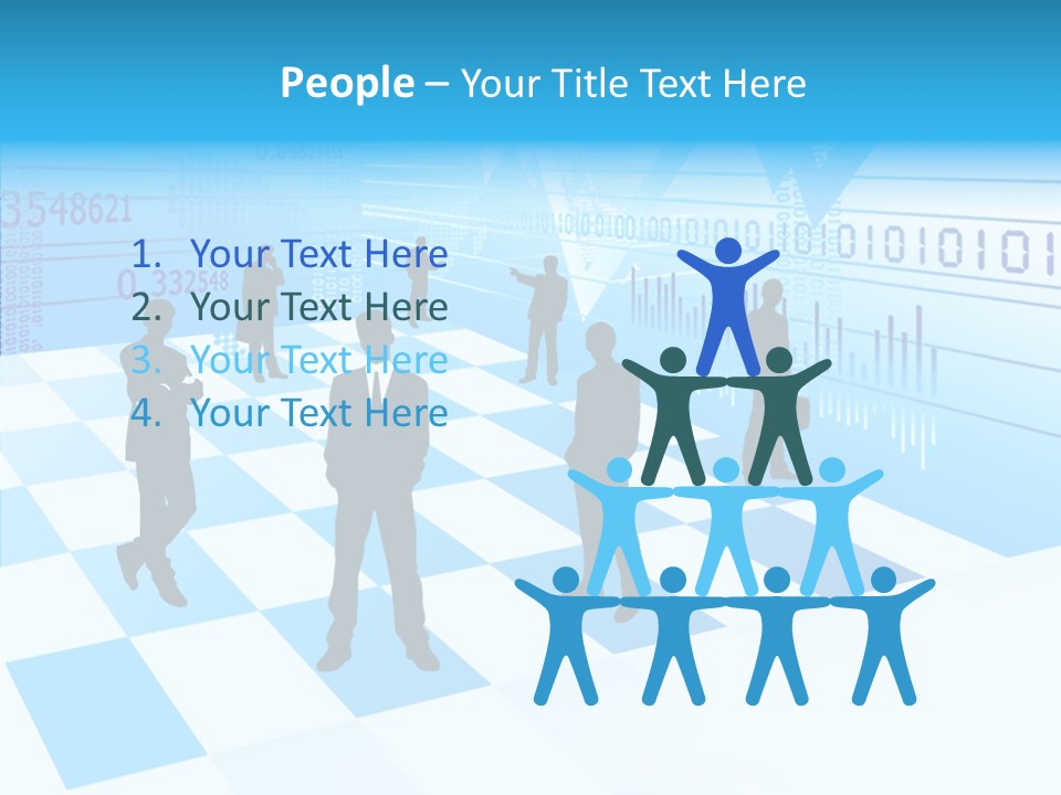 Profe Ional People Character PowerPoint Template